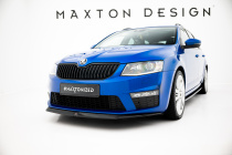 Skoda Octavia RS MK3 2013-2016 Frontsplitter V.2 Maxton Design